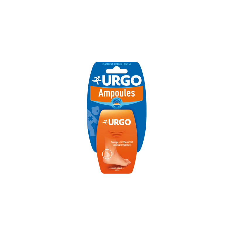 URGO Ampoules – Talon Seconde Peau - 5 pansements