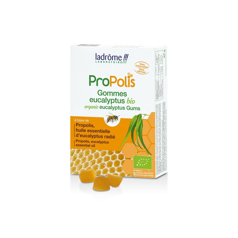 Gommes Propolis et Eucalyptus Bio - 45g