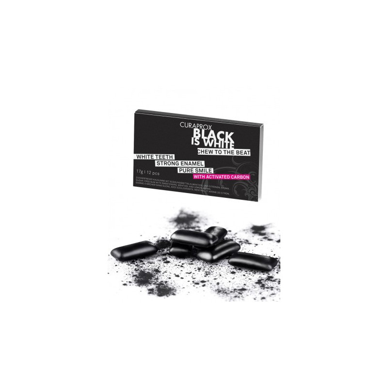 Black is White Chwing Gum - 12 Chwing Gums