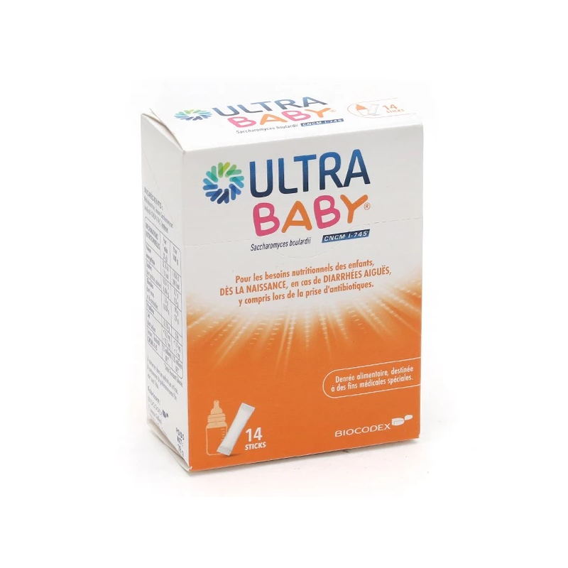 Ultra Baby poudre antidiarrhéique - 14 sticks