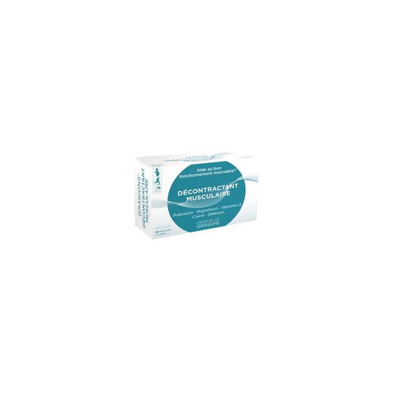 Granions Décontractant Musculaire - 30 Ampoules