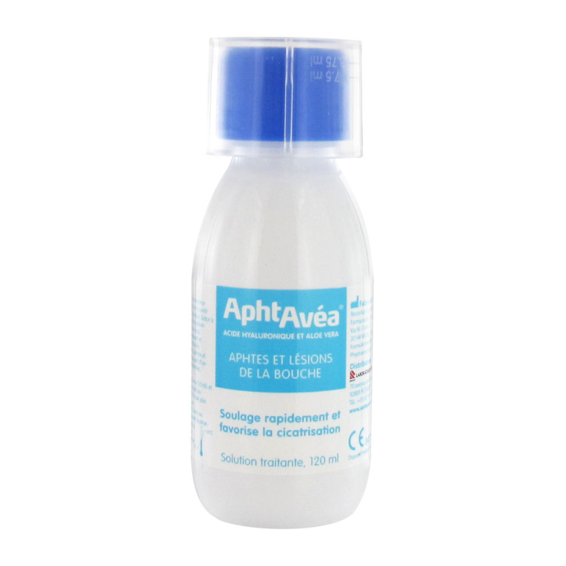 AphtAvéa Acide Hyaluronique & Aloe Vera Solution Traitante - 120ml