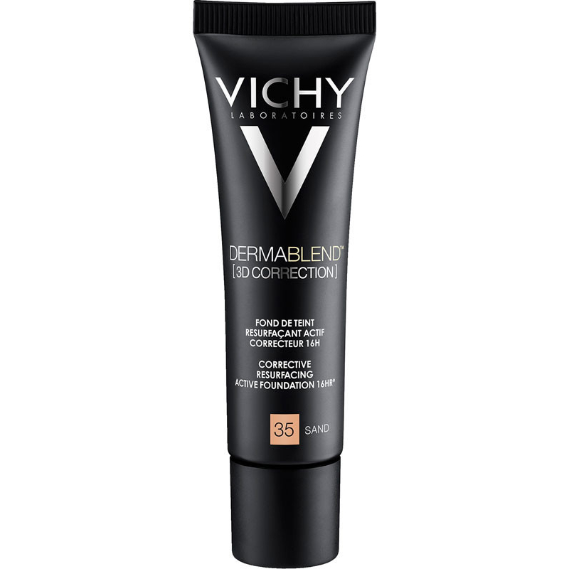 Vichy Dermablend 3D Correction Fond de Teint Resurfaçant Actif Correcteur 16H SPF25 Teinte : Sand 35 - 30 ml