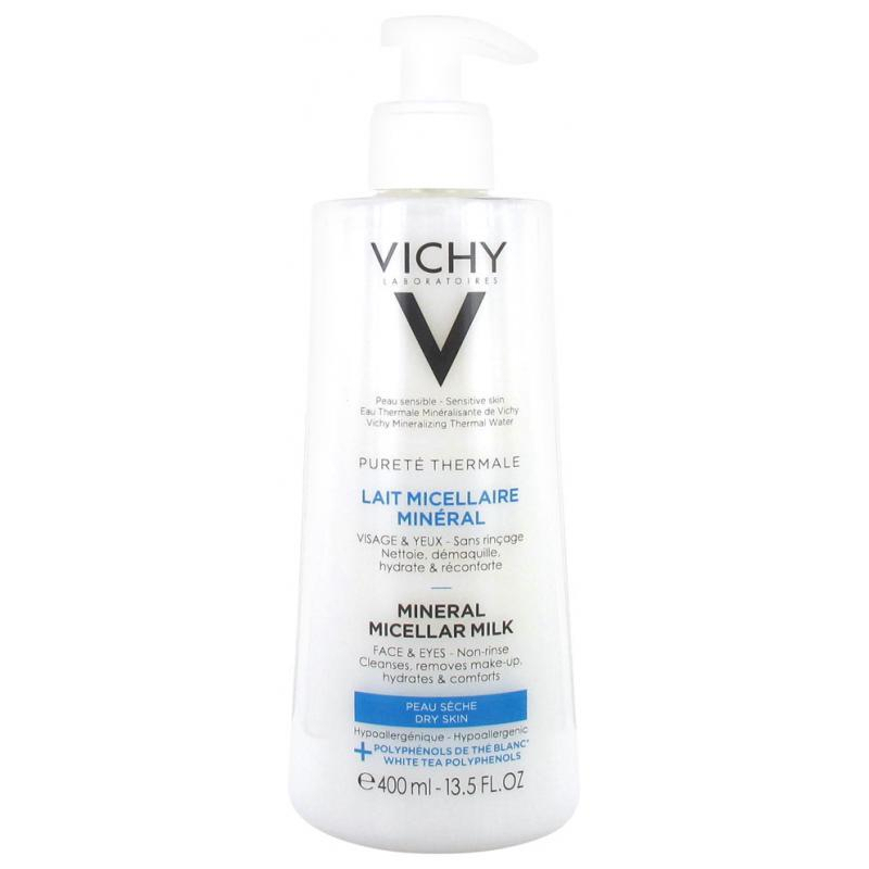 Vichy Pureté Thermale Lait Micellaire Minéral - 400 ml