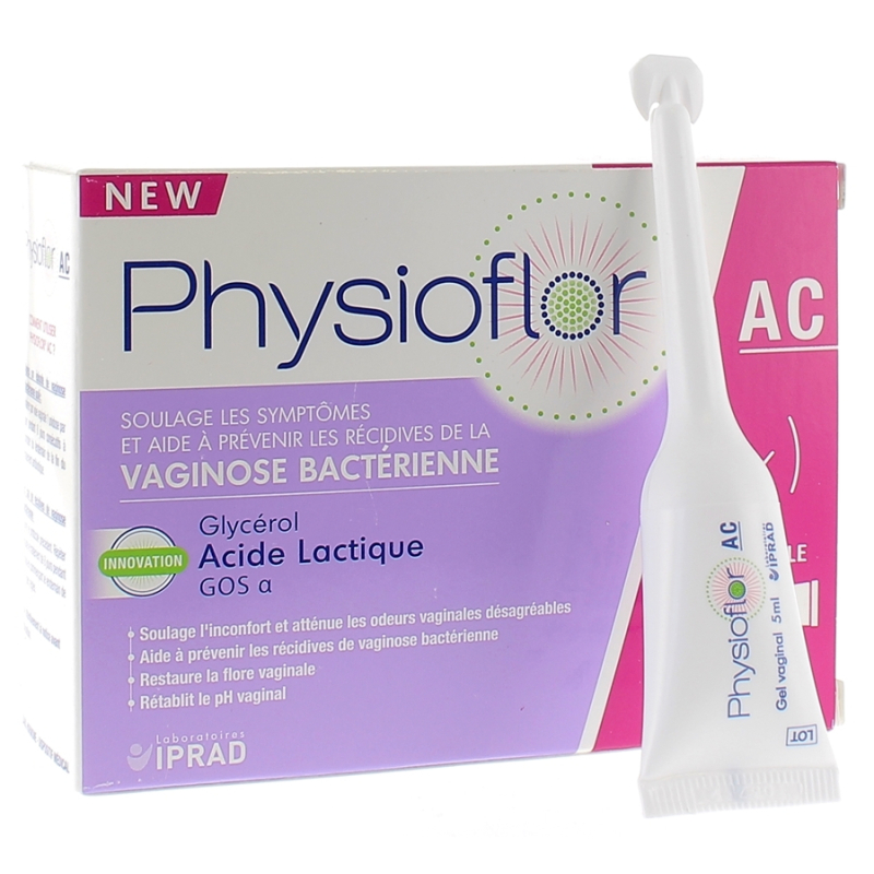 Physioflor AC gel vaginal - 8 unidoses