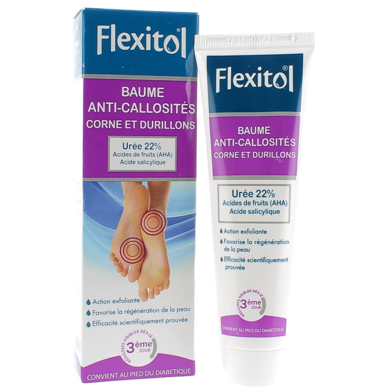 Flexitol baume anti-callosités corne et durillons - 56 g