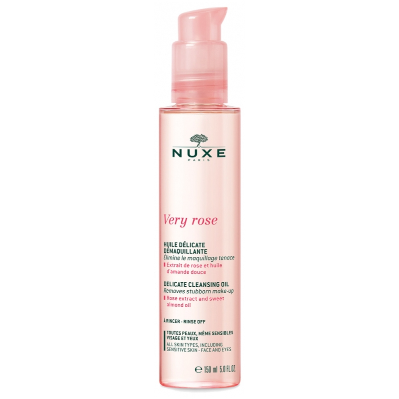 Nuxe Very rose Huile Délicate Démaquillante - 150 ml