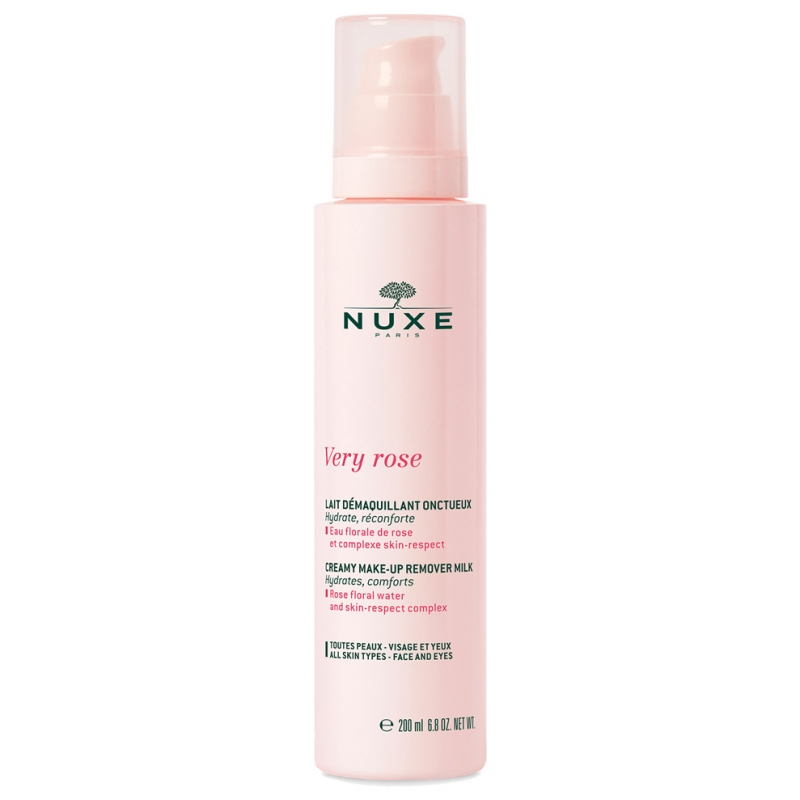 Nuxe Very rose Lait Démaquillant Onctueux - 200 ml 