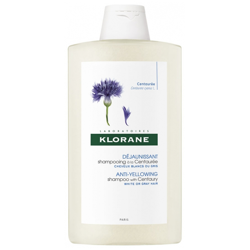 Klorane Shampoing Déjaunissant à la Centaurée - 400 ml