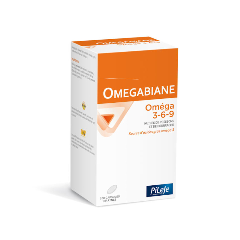  Pileje Omegabiane Oméga 3-6-9 - 100 capsules 