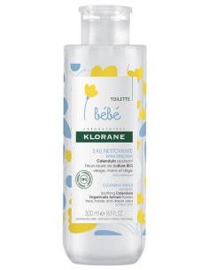 Klorane Bébé Eau Nettoyante sans Rinçage - 500ml