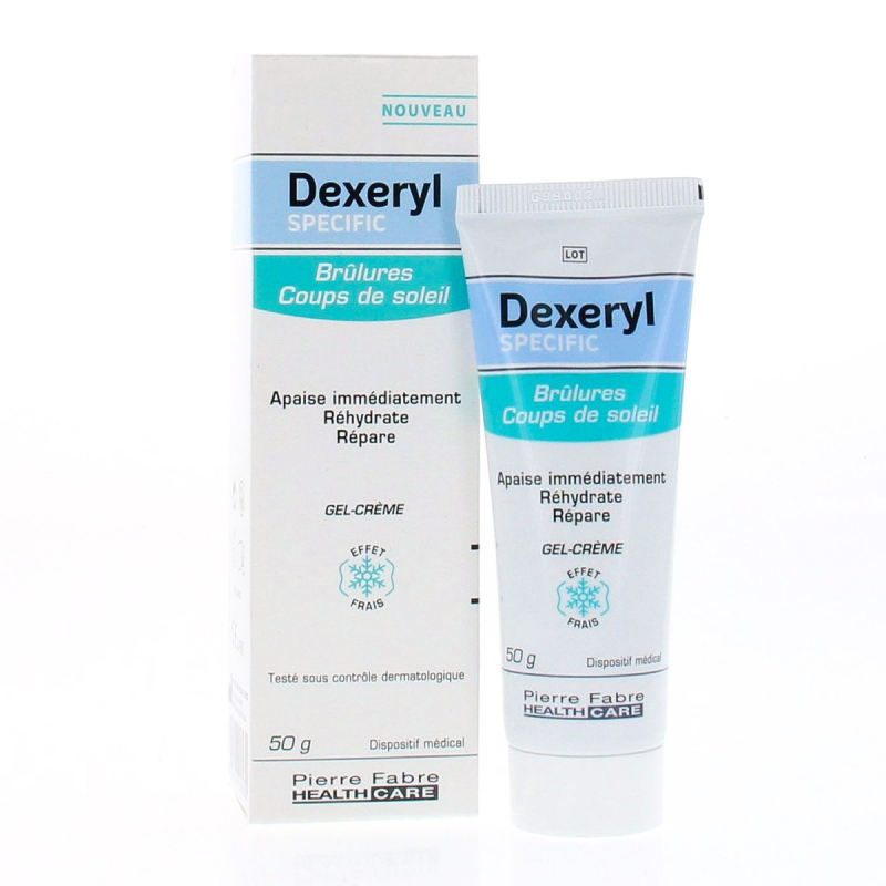 Dexeryl Specific Brûlures Coups de Soleil - 50g