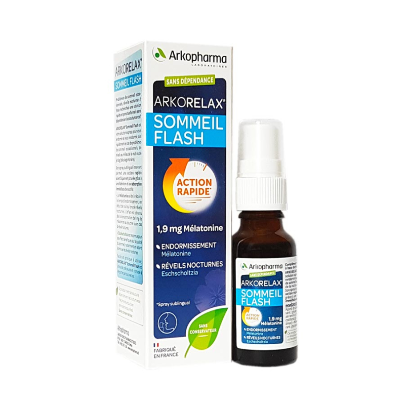 Arkopharma Arkorelax sommeil flash spray - 20ml