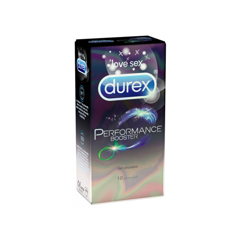 Durex Performance Booster - 10 Préservatifs