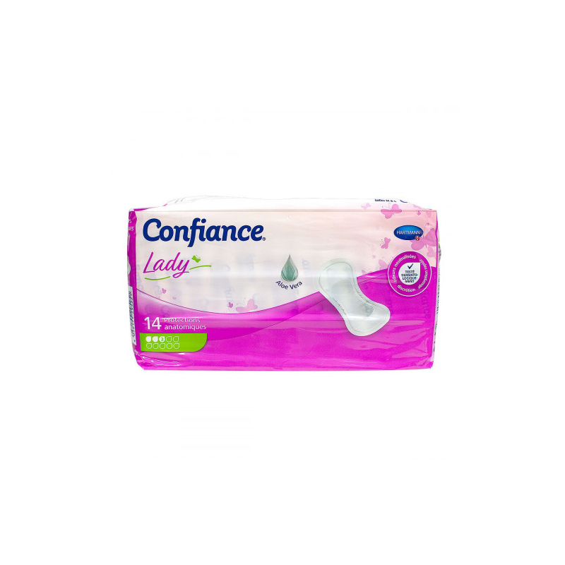 Confiance Lady absorption 3 - 14 protections anatomiques