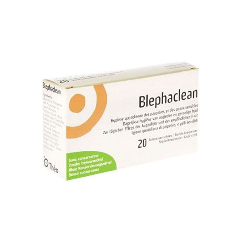 Blephaclean Compresses Imprégnées - 20 unités