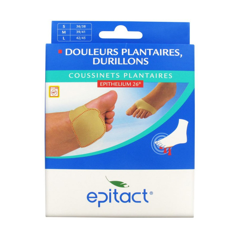  Epitact Coussinets Plantaires à l'Epithelium 26 - taille 36/38