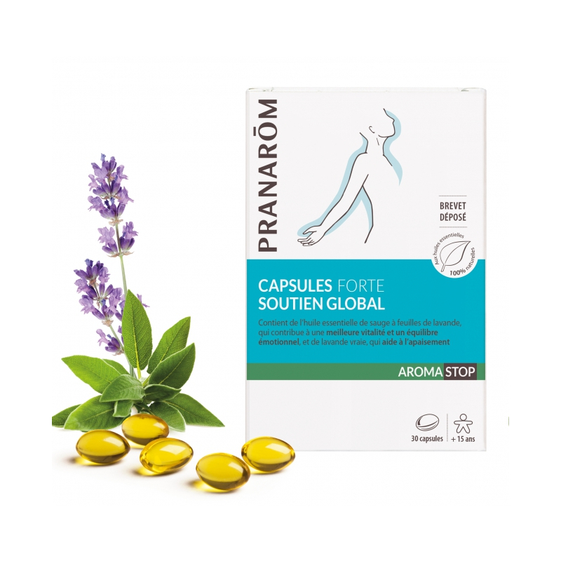 Pranarôm Aromastop Capsules Forte Soutien Global - 30 Capsules