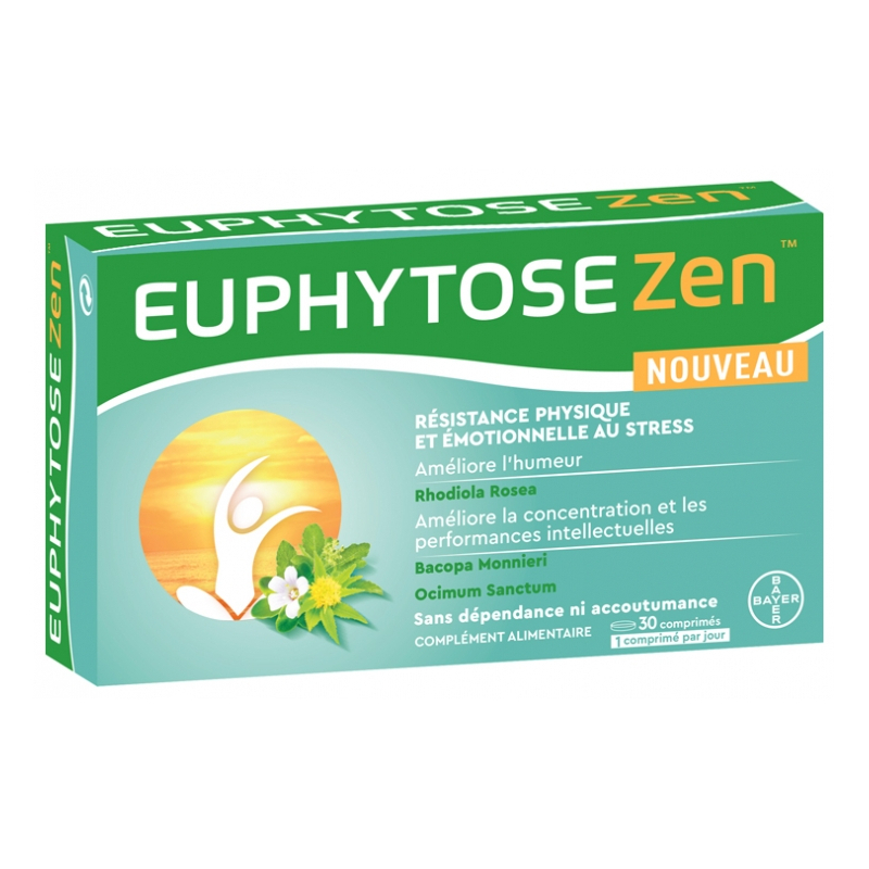 Bayer Euphytose Zen - 30 Comprimés