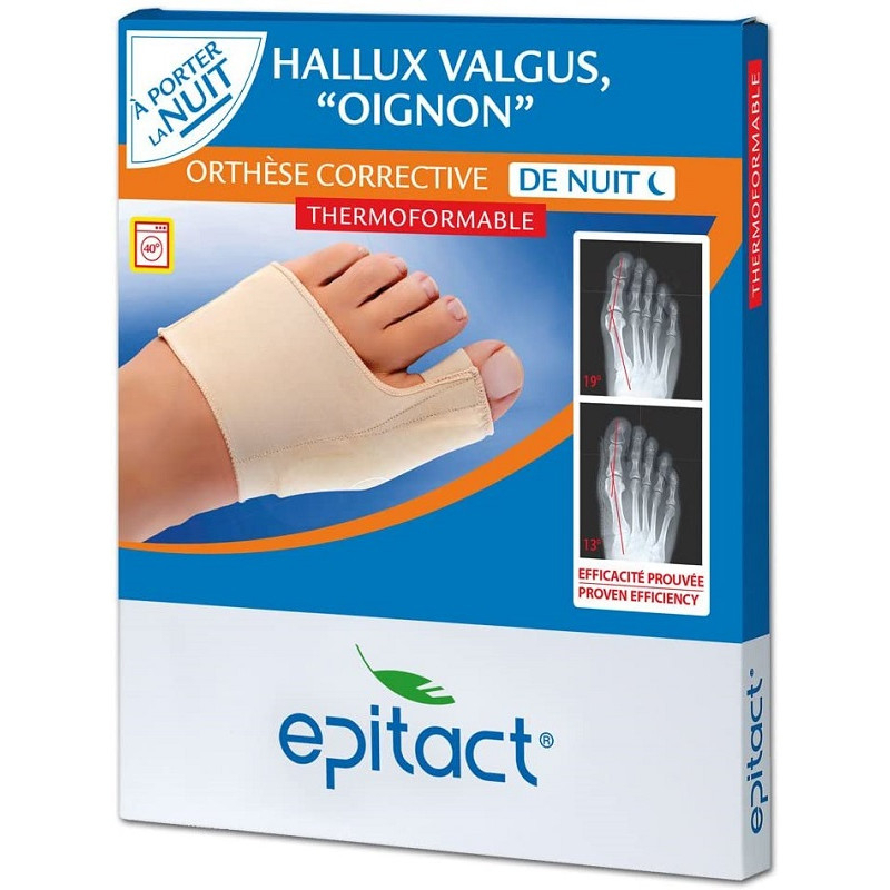 Epitact Orthèse corrective Hallux Valgus nuit - Taille L