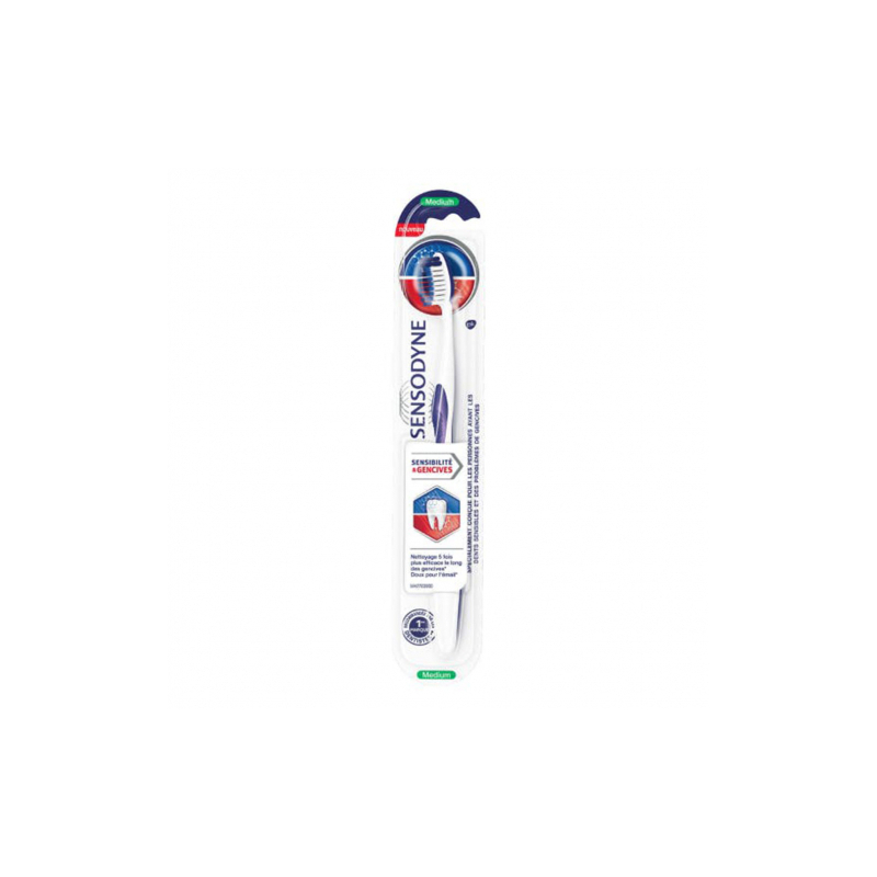 SENSODYNE Brosse à dents sensibilité & Gencives Medium - 1 unité