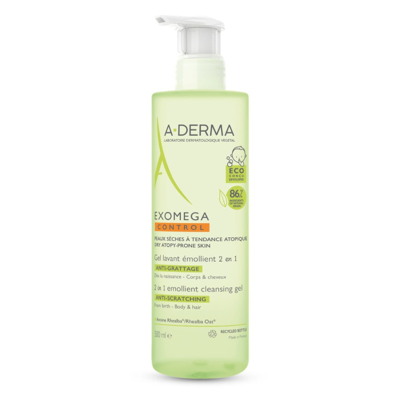 A-Derma xomega Control Huile Lavante émolliente - 500ml