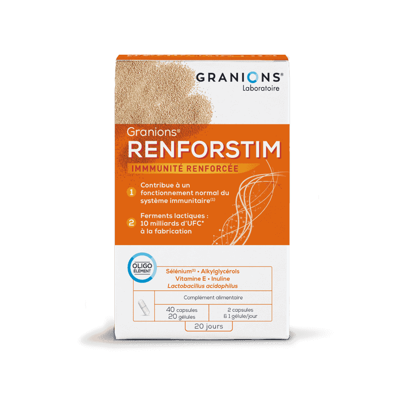 Granions Renforstim - 40 capsules + 20 gélules