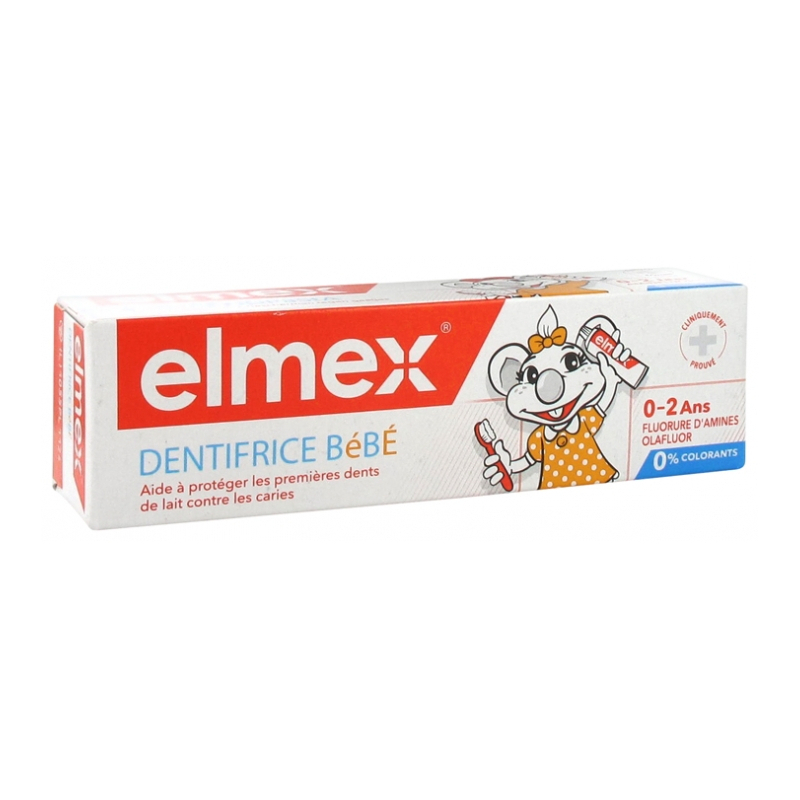 Elmex Dentifrice Bébé 0-2 ans - 50ml