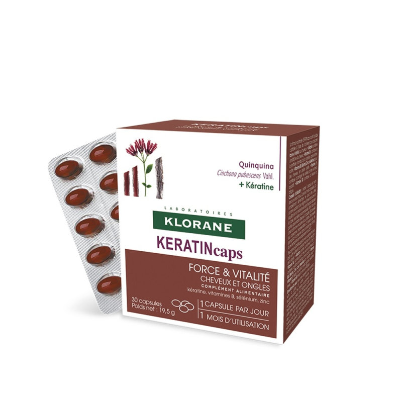 KLORANE Keratin Capsules - 30 unités