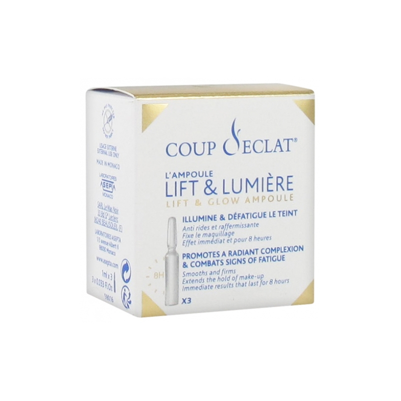 Coup d'Éclat Ampoules Lift & Lumière - 3 unités 