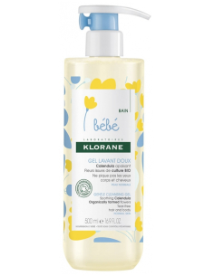 Klorane Bébé Gel Lavant Doux - 500 ml