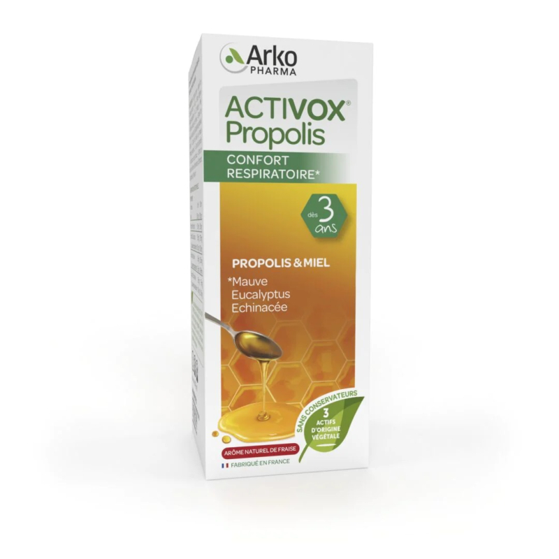Arkopharma Activox propolis sirop confort respiratoire - 140ml