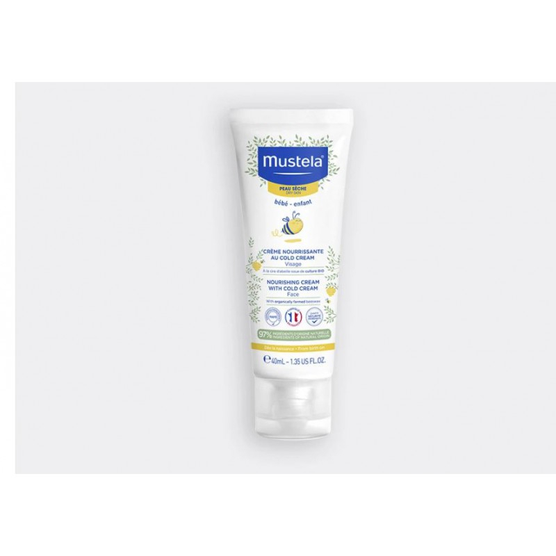 Mustela crème nourrissante visae à la cire d'abeille  - 40ml