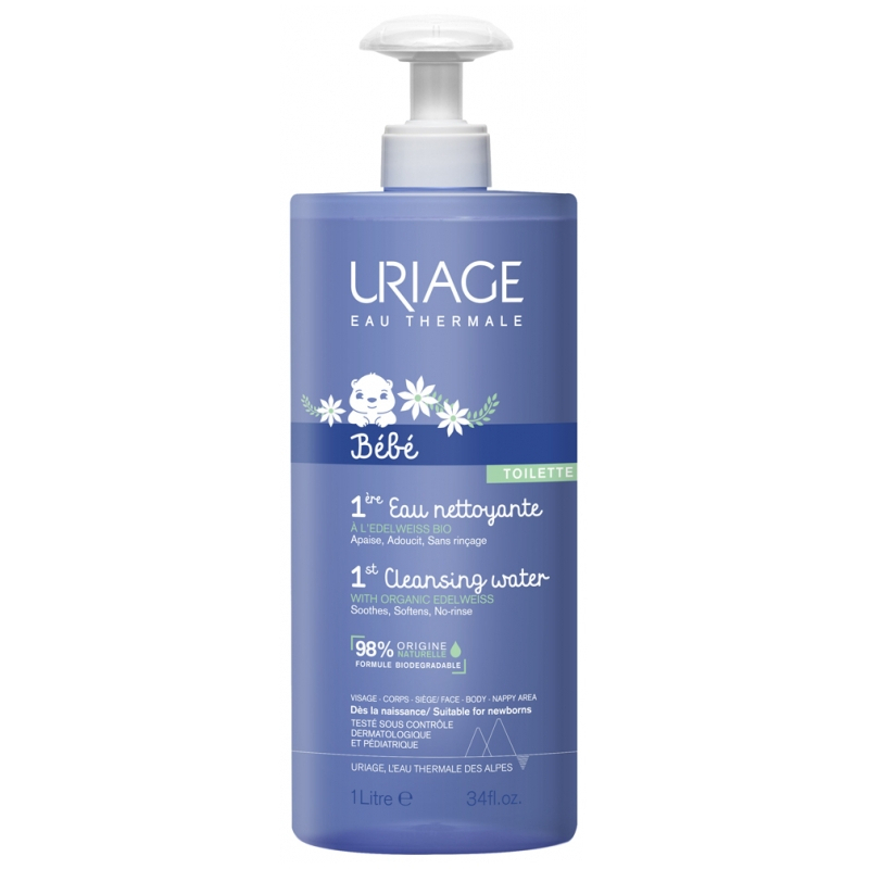 Uriage Bébé 1ère Eau Nettoyante - 1 L