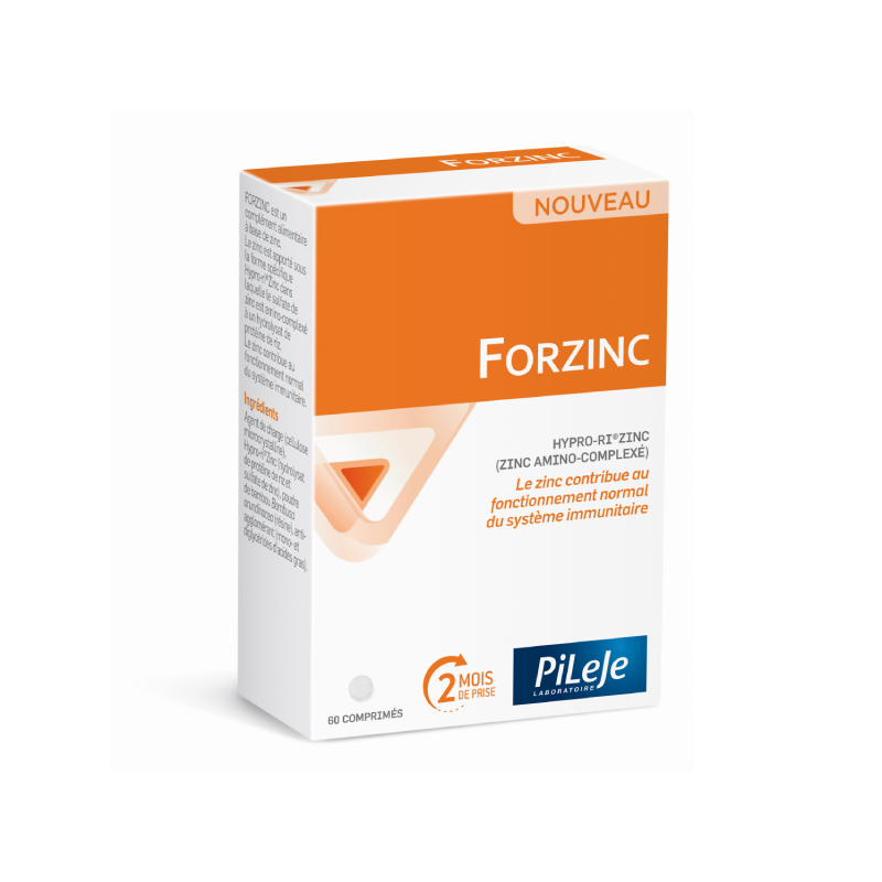  Pileje Forzinc - 60 comprimés