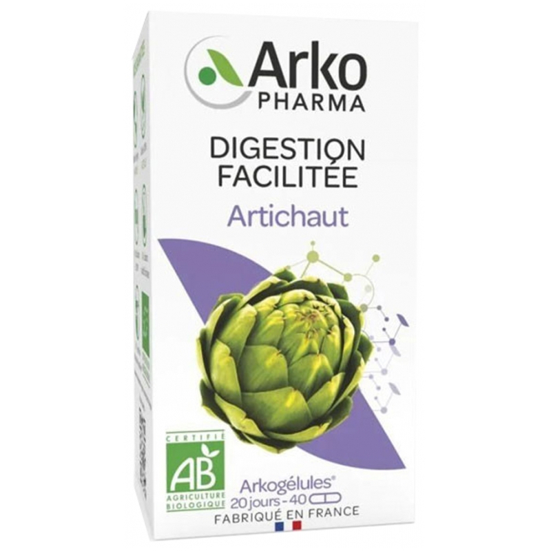 Arkopharma Arkogélules Artichaut Bio - 40 Gélules