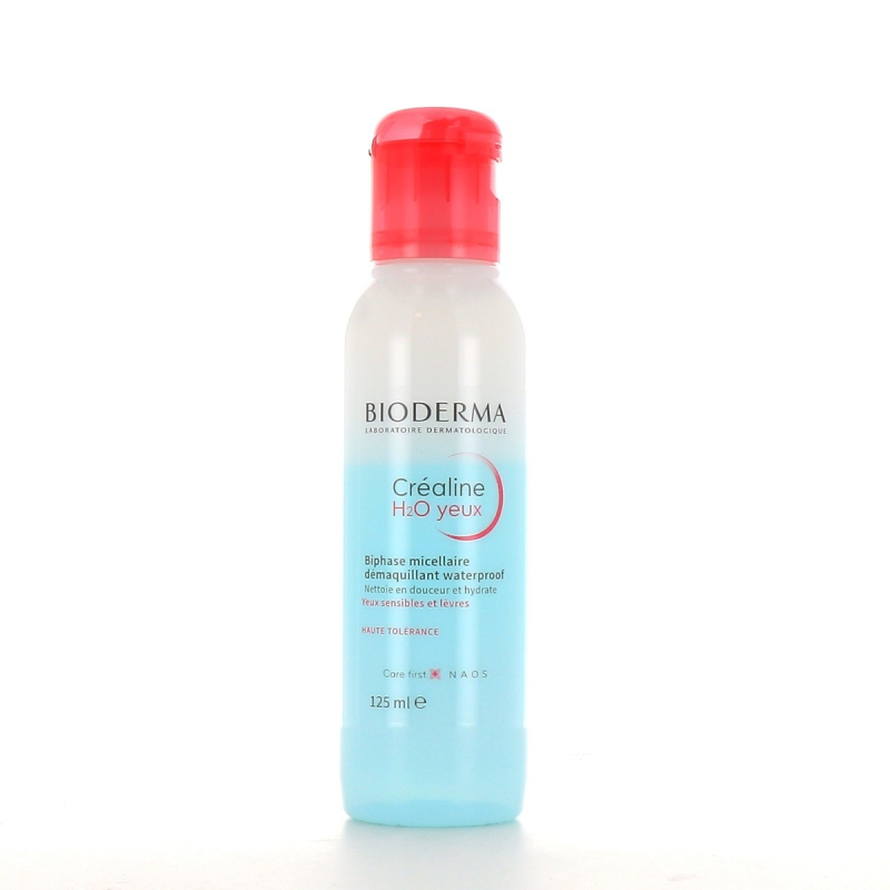 Bioderma Créaline Biphase H2O Yeux Sensibles & Lèvres - 125 ml