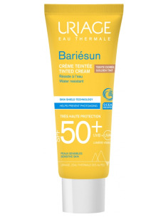 Uriage Bariésun Crème Teintée Très Haute Protection SPF50+ Teinte : Teinte Dorée - 50 ml