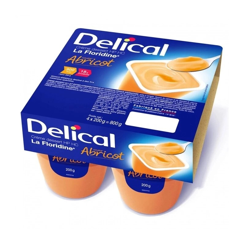 Delical Crème Dessert HP HC La Floridine - 4x200g