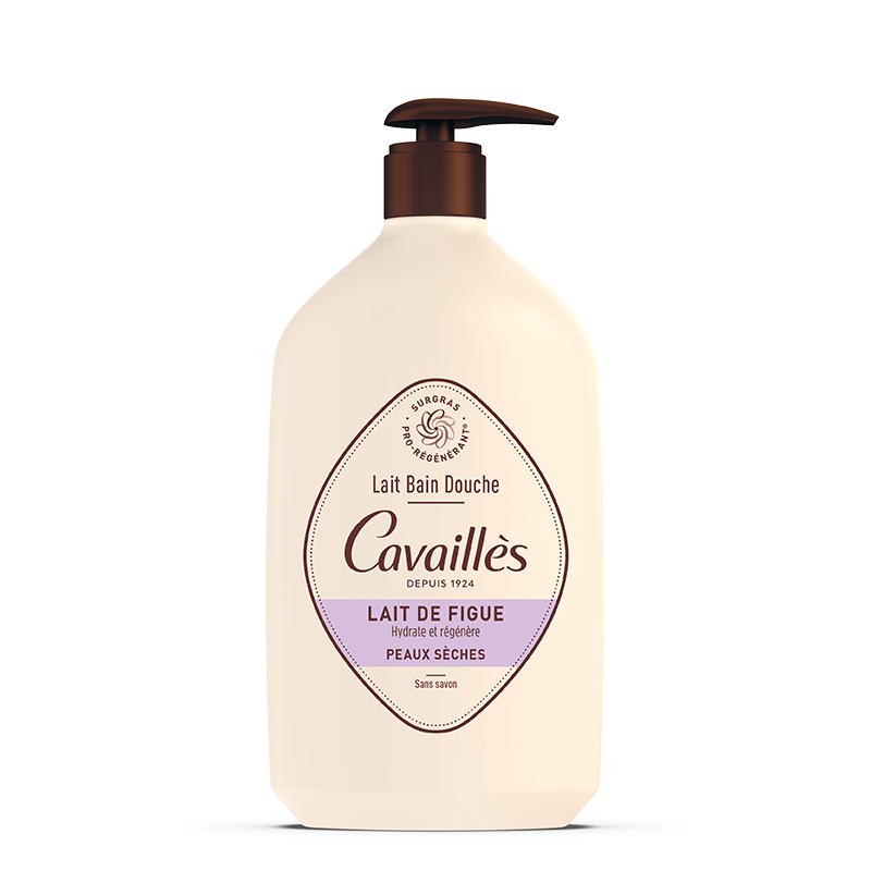 ROGE CAVAILLES Gel Bain Douche Lait de Figue -1L