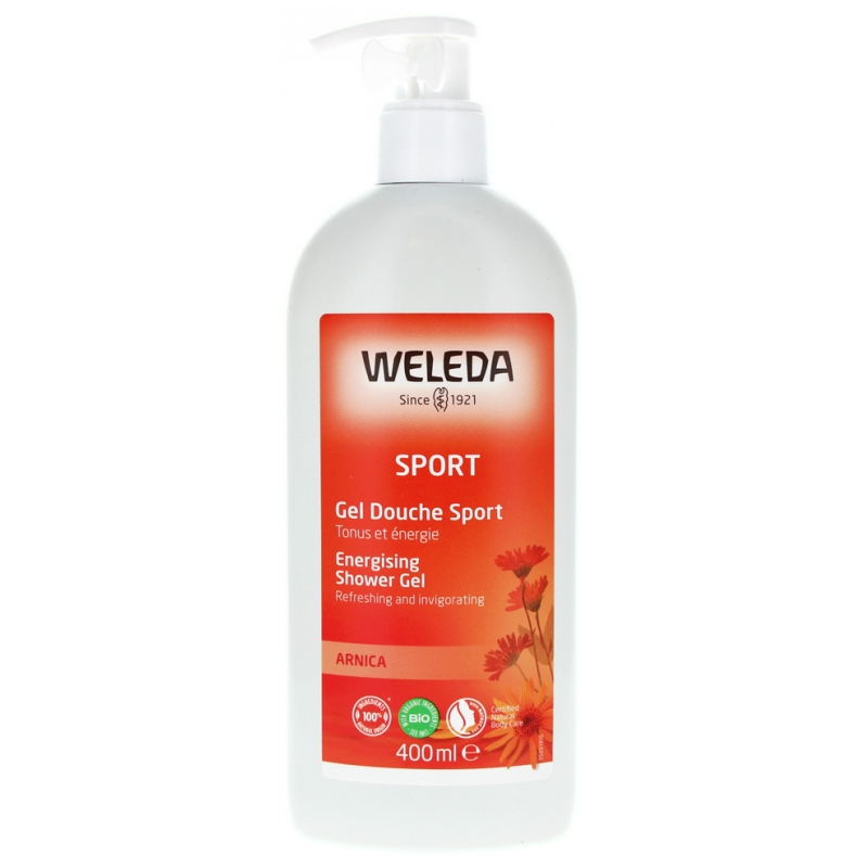 Weleda Gel Douche Sport à l'Arnica - 400 ml