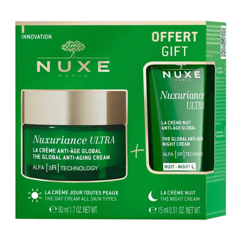 Nuxe Nuxuriance Ultra La Crème Anti-Âge Global 50 ml + La Crème Nuit Anti-Âge Global 15 ml Offerte