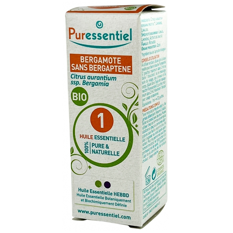 Puressentiel Huile Essentielle Bio Bergamote - 10ml