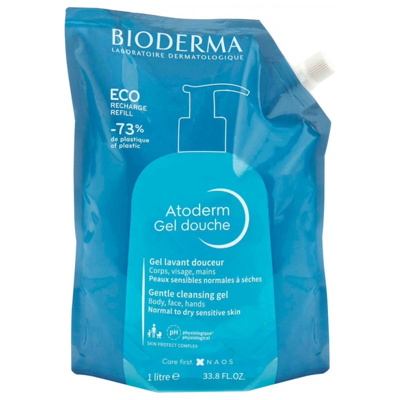 Bioderma Atoderm Gel Douche Éco-Recharge - 1 L