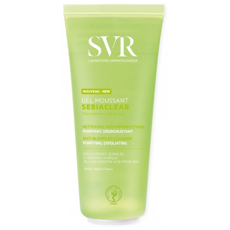 SVR Sebiaclear Gel Moussant Anti-Imperfections - 200 ml