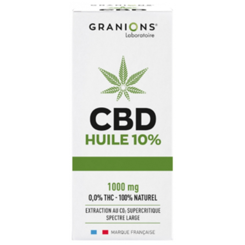 Granions Huile CBD 10% - 10 ml