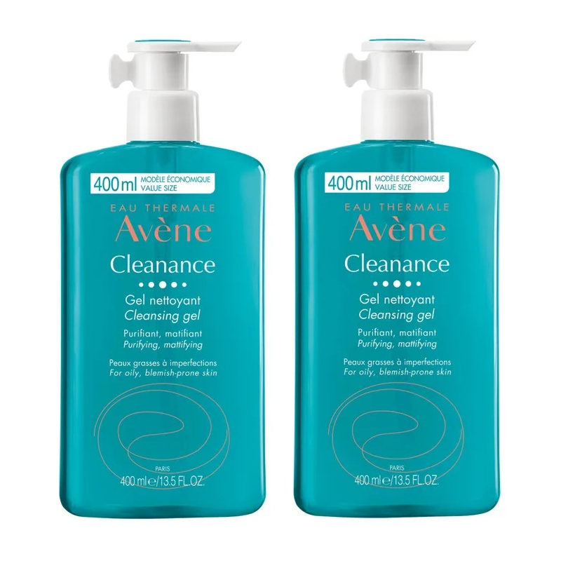 Avène Cleanance Gel Nettoyant - 2x400ml