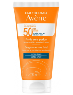  Avène Fluide Sans Parfum SPF50+ 50 ml