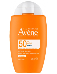 Avène Solaire Ultra Fluid Invisible SPF50 - 50 ml