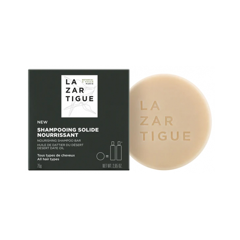 Lazartigue Shampoing Solide Nourrissant - 75 g